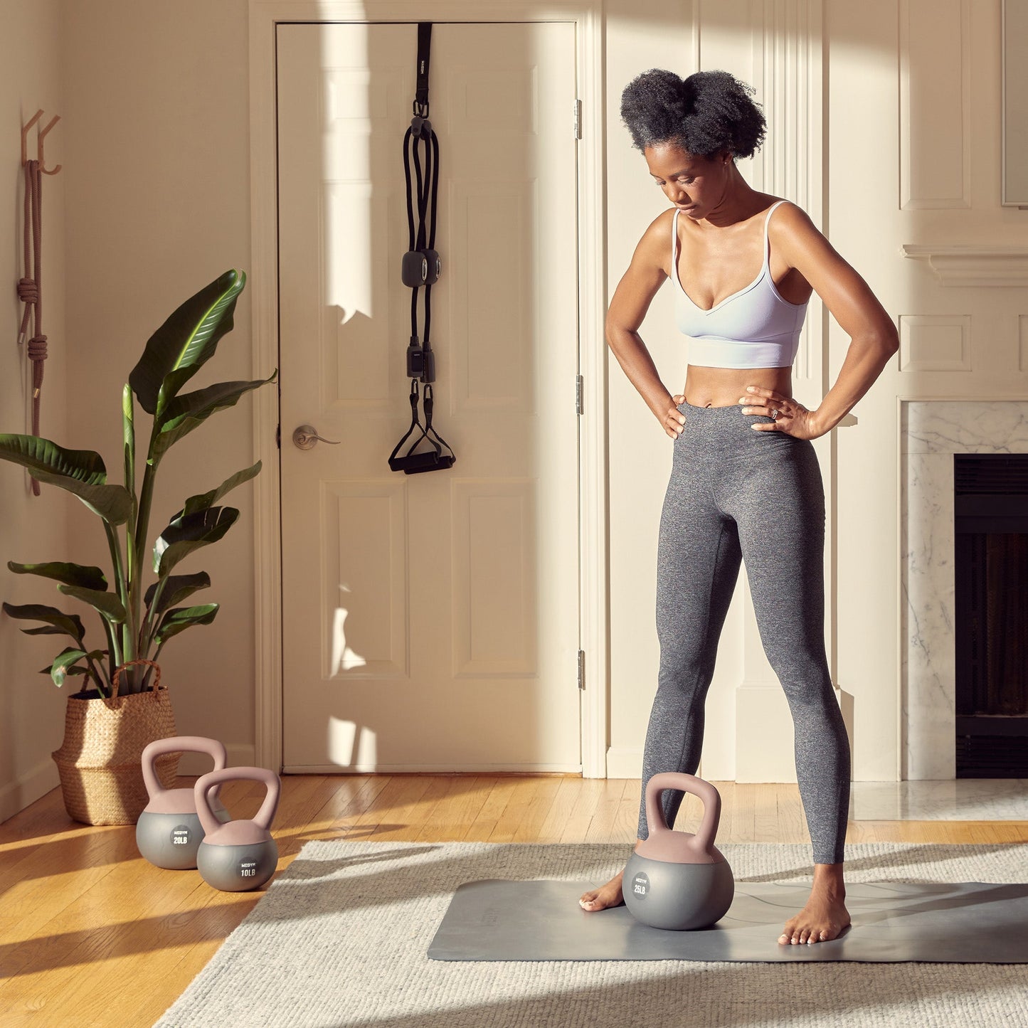 Soft Kettlebell Set - 10, 15, 20, 25 lbs