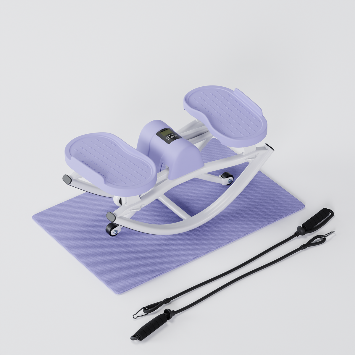 Zenlyft Fitness Pilates Reformer Rock Stepper Board