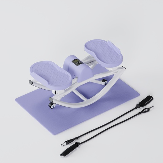 Zenlyft Fitness Pilates Reformer Rock Stepper Board