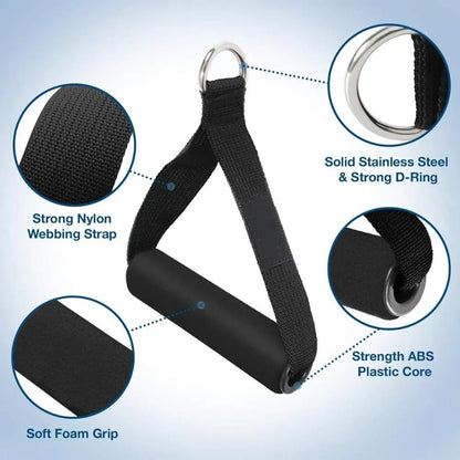 Zenlyft Fitness Resistance Bands with Handles – Adjustable Home Strength Training & Full Body Workout System