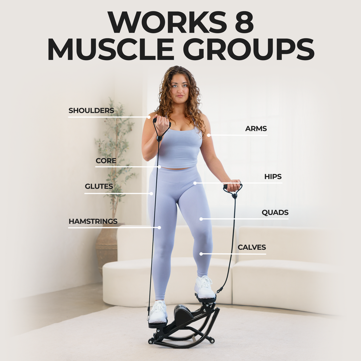 Zenlyft Fitness Pilates Reformer Rock Stepper Board