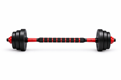 Zenlyft EzCurl™ Adjustable 5-44 lbs Dumbbell and Barbell Set - Easy At-Home Workouts