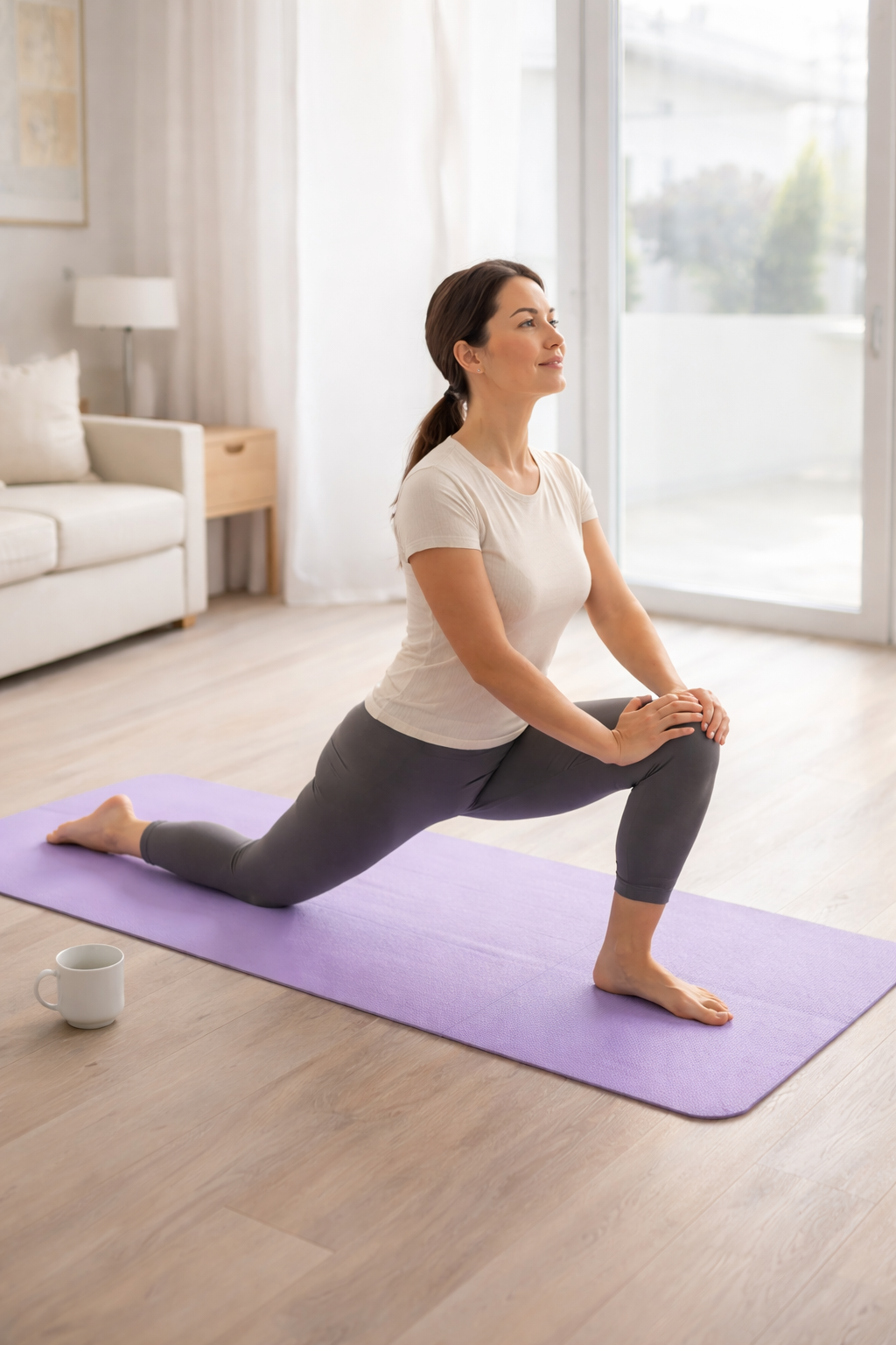 Zenlyft FlowMat™ Foldable Yoga Mat - Soft, Non-Slip Yoga Mat for Home Exercise