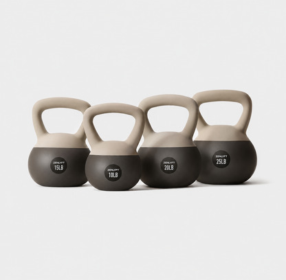 Soft Kettlebell Set - 10, 15, 20, 25 lbs