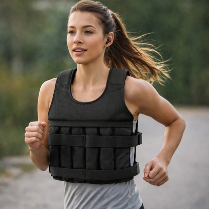 Zenlyft™ Adjustable Weighted Vest - Unisex, Durable, Adjustable Vest
