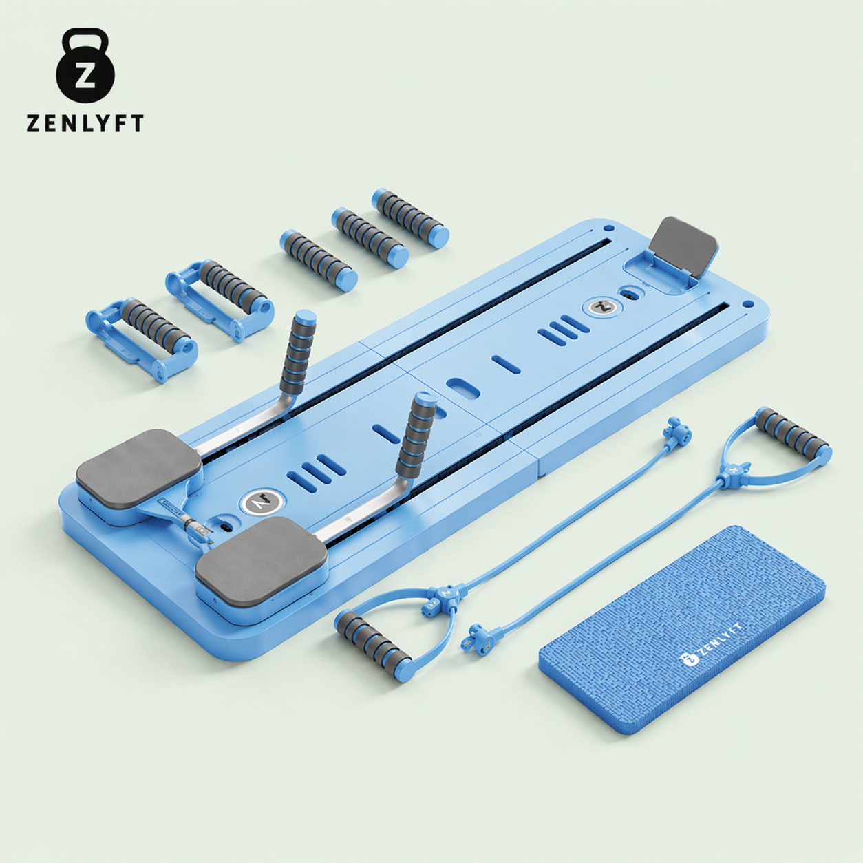 Zenlyft Fitness Portable Pilates Reformer Set