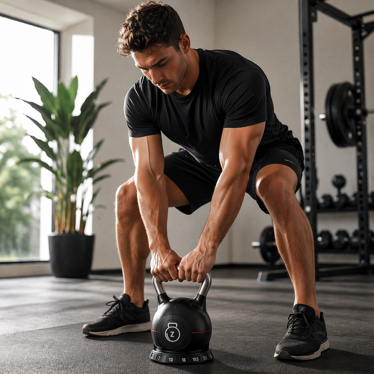 Zenlyft™ Adjustable Kettlebell with Removable Weights