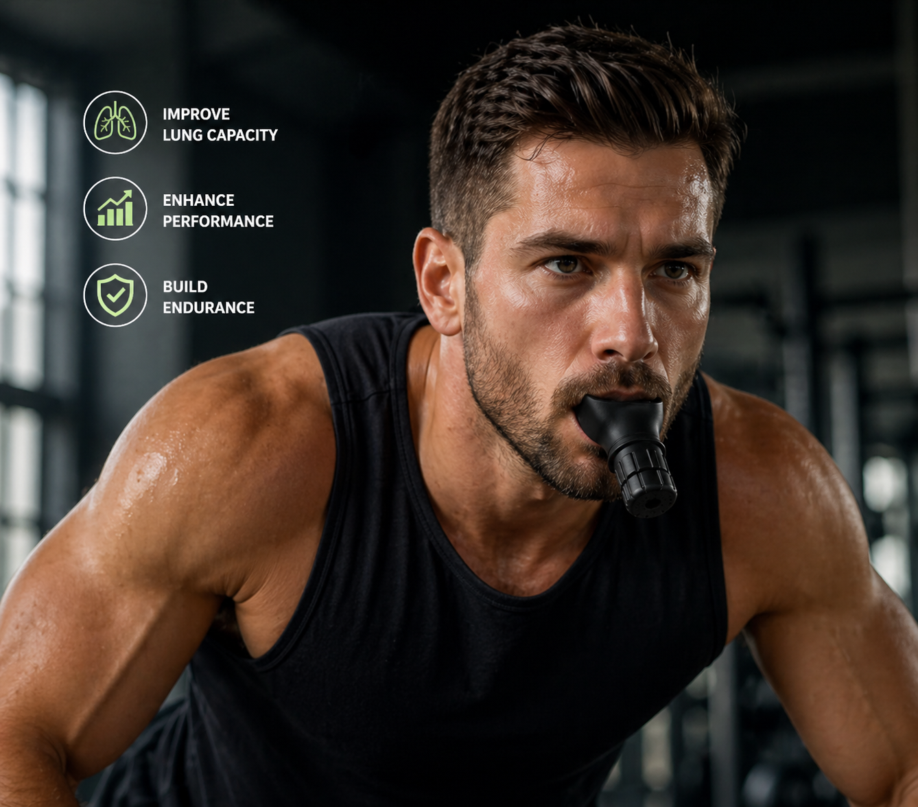 Zenlyft™ Adjustable Breathing Resistance Trainer