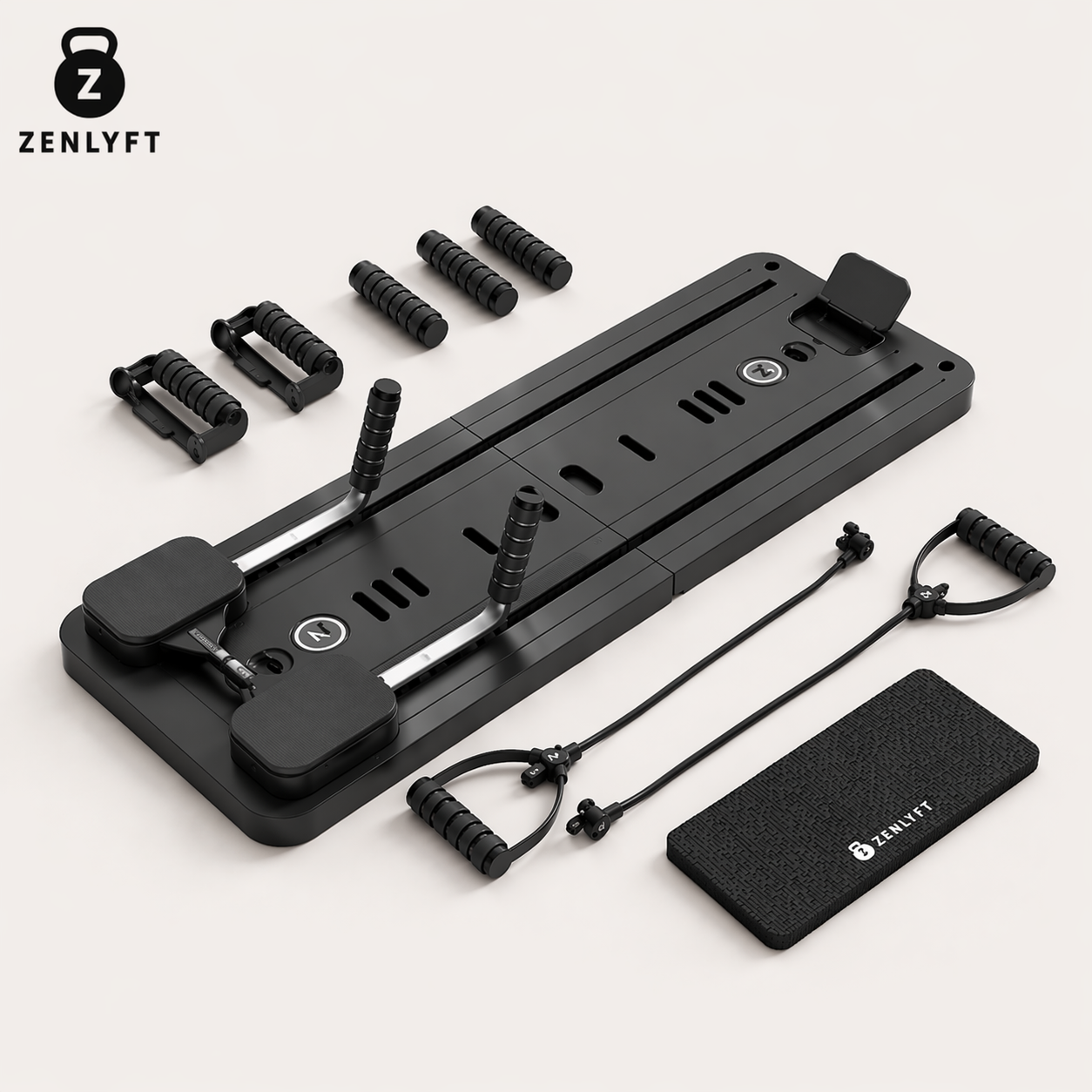 Zenlyft Fitness Portable Pilates Reformer Set