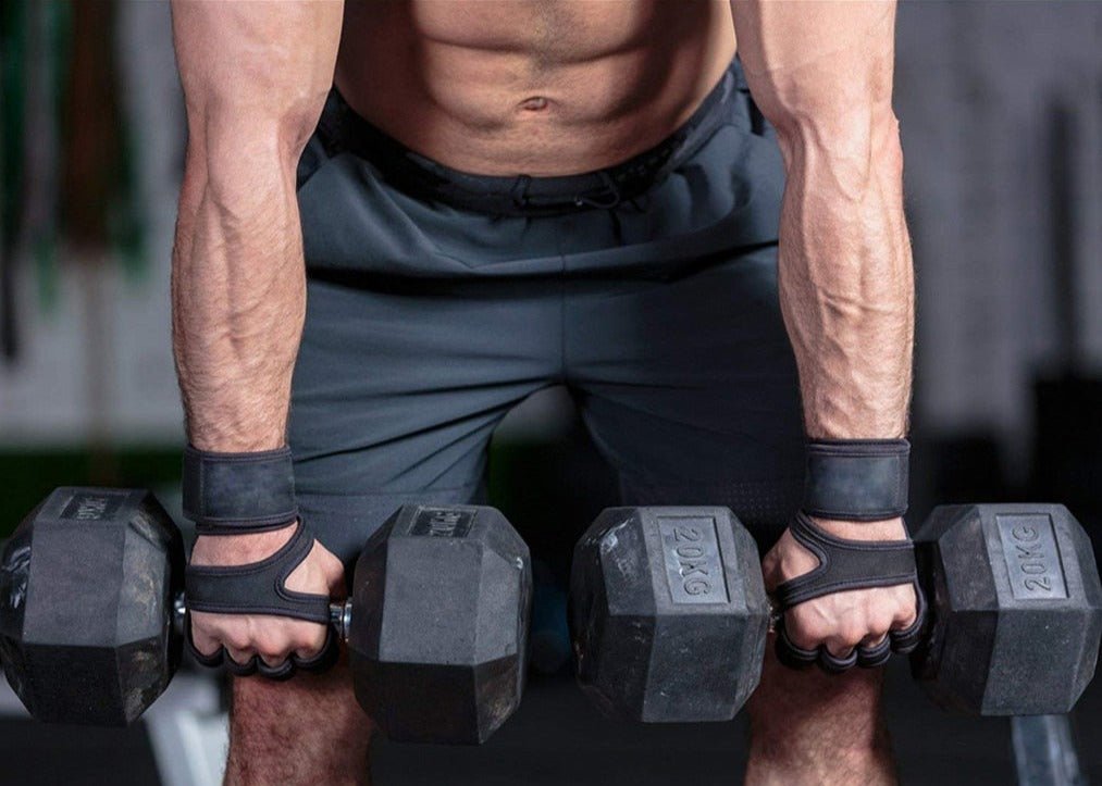 Zenlyft Fitness Open-Back Weightlifting Gloves – Breathable Grip Training Gloves with Wrist Support