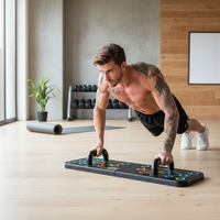 Zenlyft Foldable Push Up Board Home Strength Training System