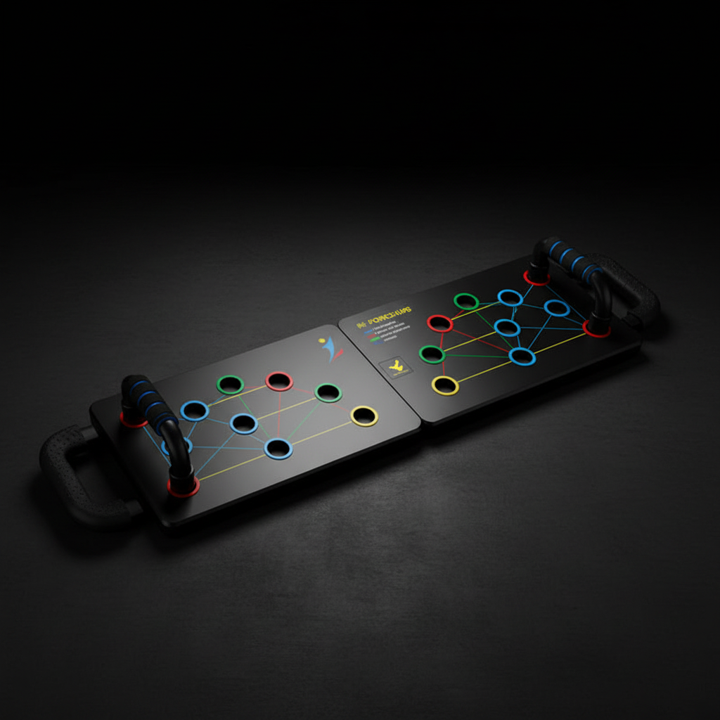 Zenlyft Foldable Push Up Board Home Strength Training System